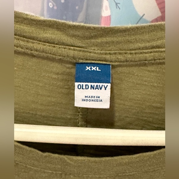 Old Navy Women’s plus-size Olive Green Short-sleeve Mini T-Shirt Dress❤️❤️XXL - Picture 9 of 9
